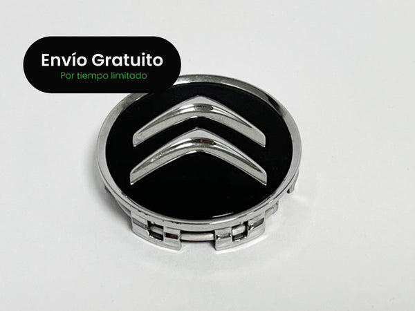 Emblema Llanta Citroën C2 /C3 /C4 /C5 /C6 Negro