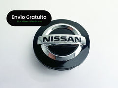 Emblemas Llantas Nissan 2000/2020 Negro