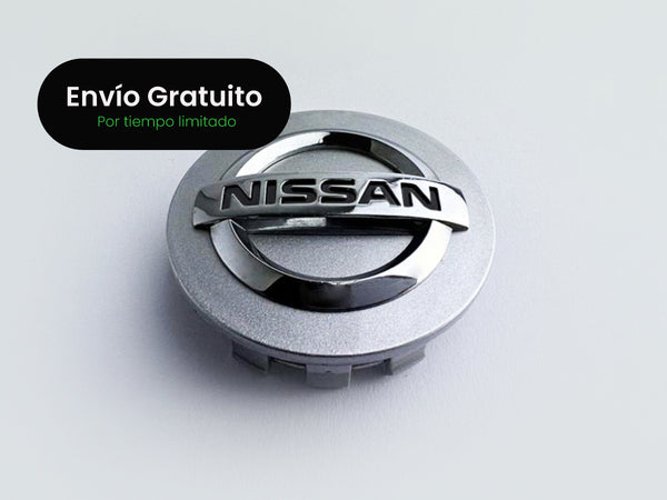Emblemas Llantas Nissan 2000/2020 Plata